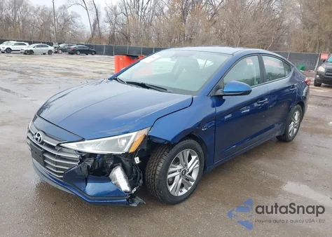 2020 Hyundai Elantra Sel z USA, uszkodzony, nr VIN 5NPD84LF4LH539424